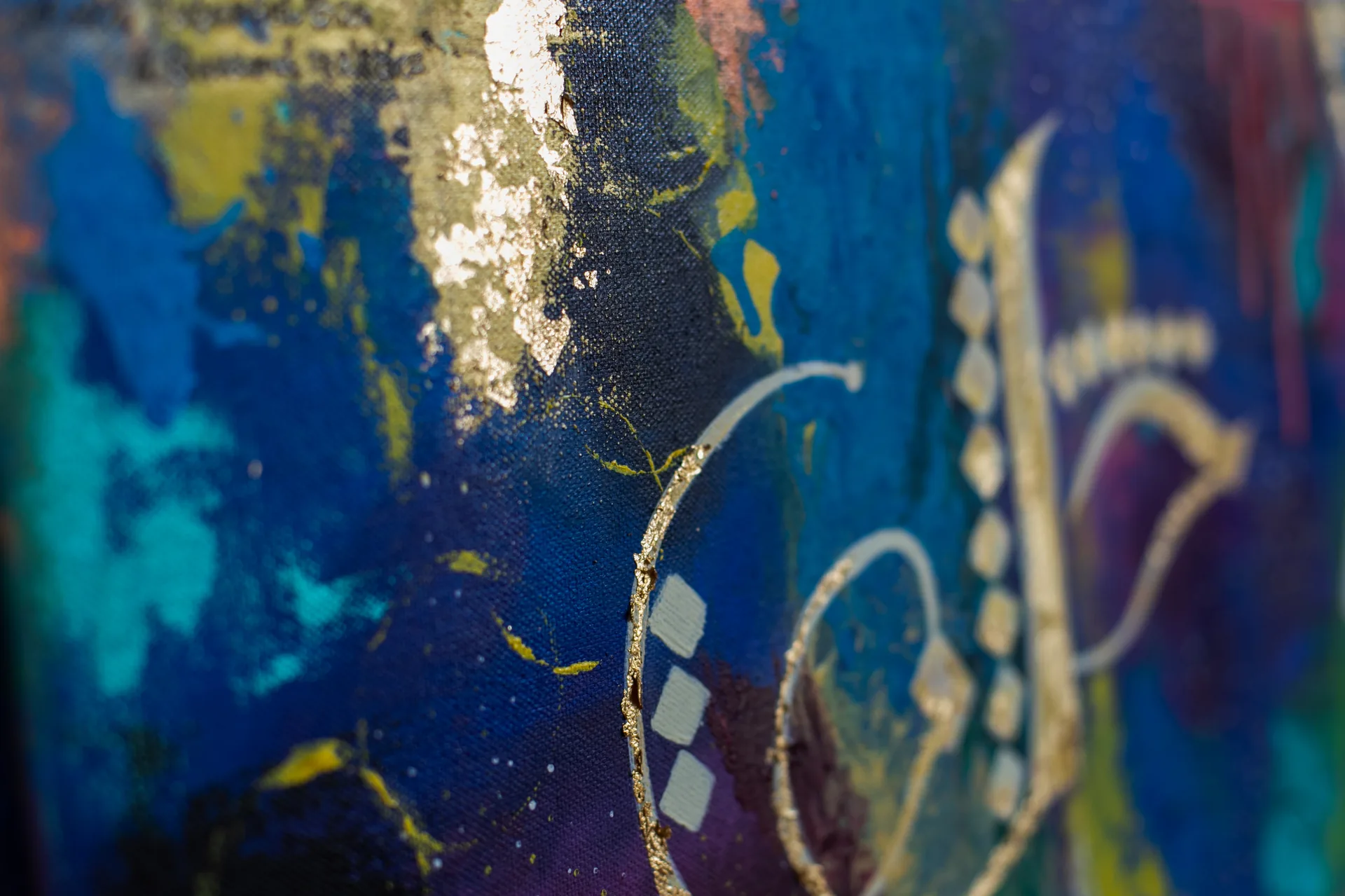 Arabic calligraphy painting