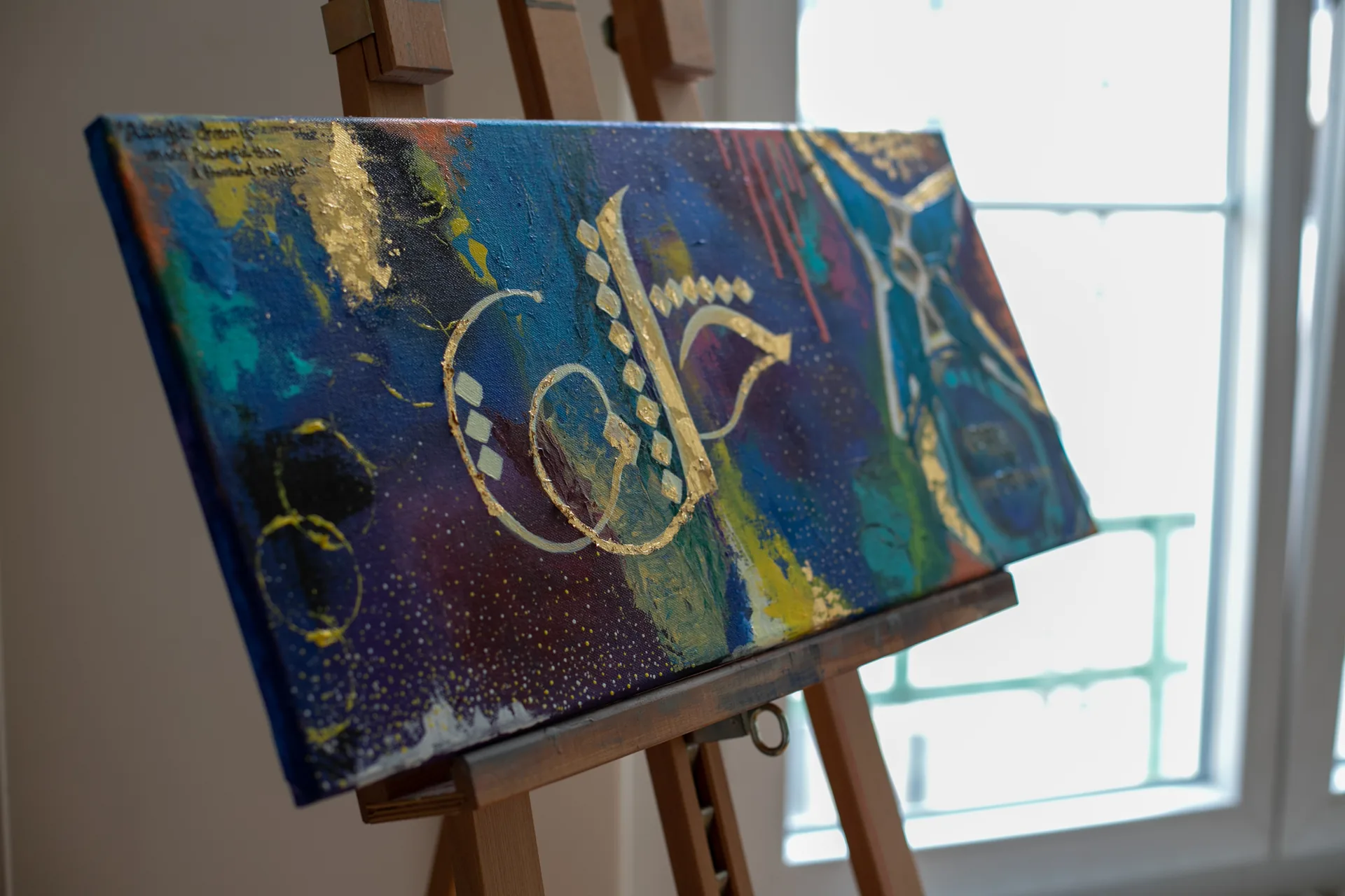 Arabic calligraphy painting