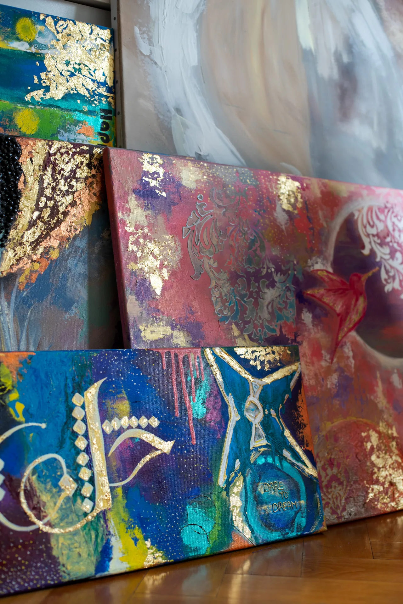 Arabic calligraphy painting